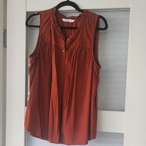 Women's Sleeveless Top in Rust by Universal Thread